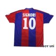 Photo2: Bologna 2003-2004 Home Shirt #10 Signori (2)