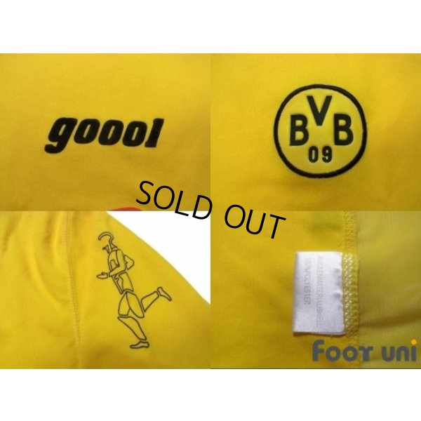Photo5: Borussia Dortmund 2003-2004 Home Long Sleeve Shirt Bundesliga Patch/Badge