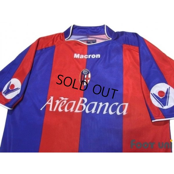 Photo3: Bologna 2003-2004 Home Shirt #10 Signori