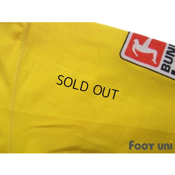 Photo7: Borussia Dortmund 2003-2004 Home Long Sleeve Shirt Bundesliga Patch/Badge