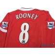 Photo4: Manchester United 2004-2006 Home Long Sleeve Shirt #8 Rooney BARCLAYS PREMIERSHIP Patch/Badge