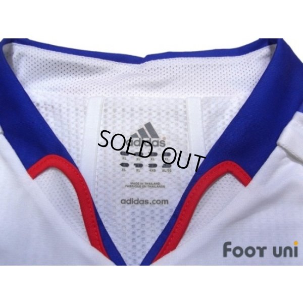 Photo5: France 2004 Away Authentic Long Sleeve Shirt #7 Pires