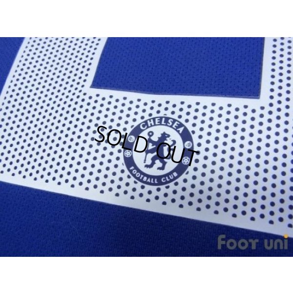 Photo8: Chelsea 2017-2018 Home Shirt #18 Olivier Giroud Champions League Patch/Badge Respect Patch/Badge