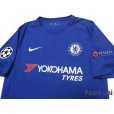 Photo3: Chelsea 2017-2018 Home Shirt #18 Olivier Giroud Champions League Patch/Badge Respect Patch/Badge