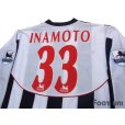 Photo4: West Bromwich Albion 2004-2005 Home Long Sleeve Shirt #33 Inamoto BARCLAYS PREMIERSHIP Patch/Badge