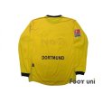 Photo2: Borussia Dortmund 2003-2004 Home Long Sleeve Shirt Bundesliga Patch/Badge (2)