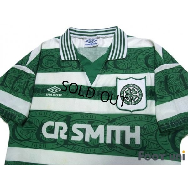 Photo3: Celtic 1995-1997 Home Shirt