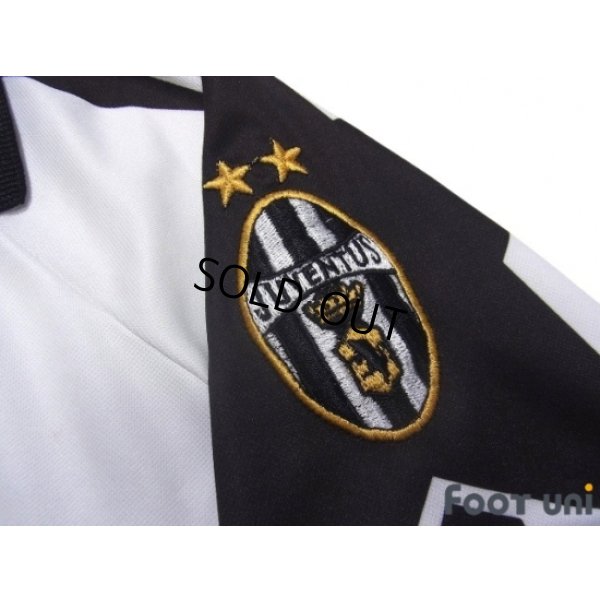 Photo7: Juventus 1998-1999 Away Shirt #21 Zidane Lega Calcio Patch/Badge