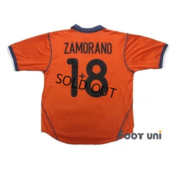 Photo2: Inter Milan 2000-2001 3rd Shirt #1+8 Zamorano