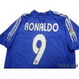 Photo4: Real Madrid 2004-2005 3rd Shirt #9 Ronaldo LFP Patch/Badge