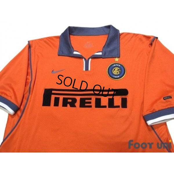 Photo3: Inter Milan 2000-2001 3rd Shirt #1+8 Zamorano