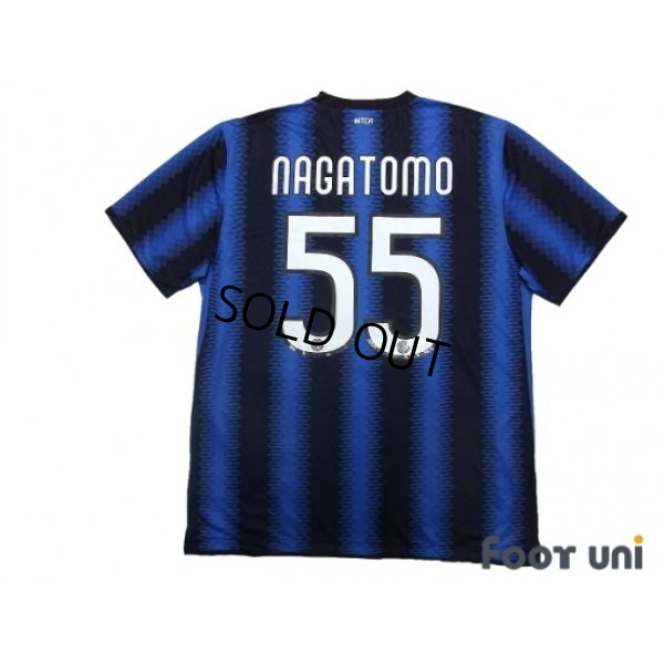 Photo2: Inter Milan 2010-2011 Home Shirt #55 Nagatomo Scudetto Patch/Badge w/tags