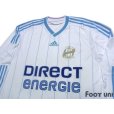 Photo3: Olympique Marseille 2009-2010 Home Authentic Long Sleeve Shirt w/tags