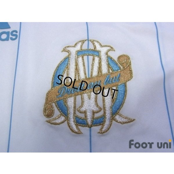 Photo5: Olympique Marseille 2009-2010 Home Authentic Long Sleeve Shirt w/tags