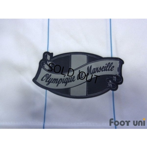 Photo6: Olympique Marseille 2009-2010 Home Authentic Long Sleeve Shirt w/tags