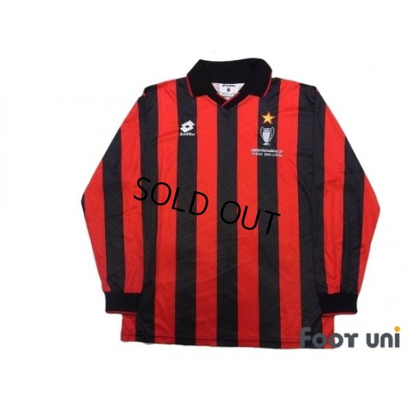 Photo1: AC Milan 1994 Home Long Sleeve Shirt