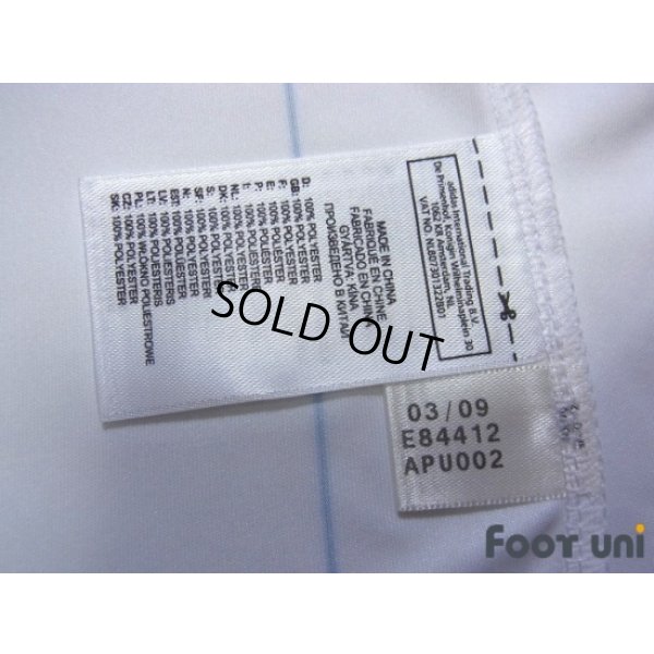 Photo8: Olympique Marseille 2009-2010 Home Authentic Long Sleeve Shirt w/tags