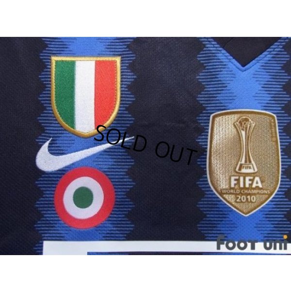 Photo5: Inter Milan 2010-2011 Home Shirt #55 Nagatomo Scudetto Patch/Badge w/tags