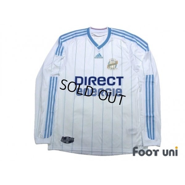 Photo1: Olympique Marseille 2009-2010 Home Authentic Long Sleeve Shirt w/tags