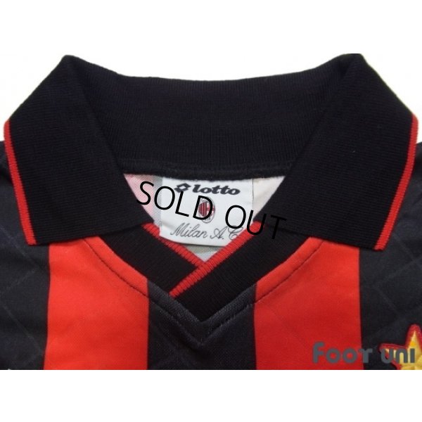Photo4: AC Milan 1994 Home Long Sleeve Shirt