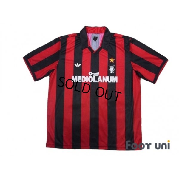 Photo1: AC Milan 1990-1992 Home Reprint Shirt #6