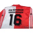Photo4: Feyenoord 1993-1994 Home Long Sleeve Shirt #16