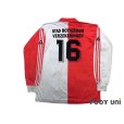 Photo2: Feyenoord 1993-1994 Home Long Sleeve Shirt #16 (2)