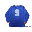 Photo2: Italy 1995 Home Player Long Sleeve Shirt #9 (2)