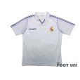 Photo1: Real Madrid 1988-1990 Home Shirt (1)