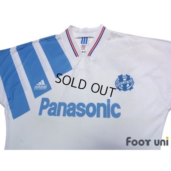 Photo3: Olympique Marseille 1991-1992 Home Shirt