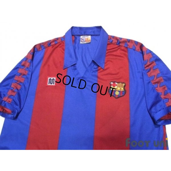 Photo3: FC Barcelona 1982-1990 Home Shirt