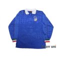 Photo1: Italy 1995 Home Player Long Sleeve Shirt #9 (1)