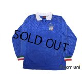 Italy 1995 Home Player Long Sleeve Shirt #9