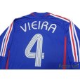 Photo4: France 2006 Home Long Sleeve Shirt #4 Vieira