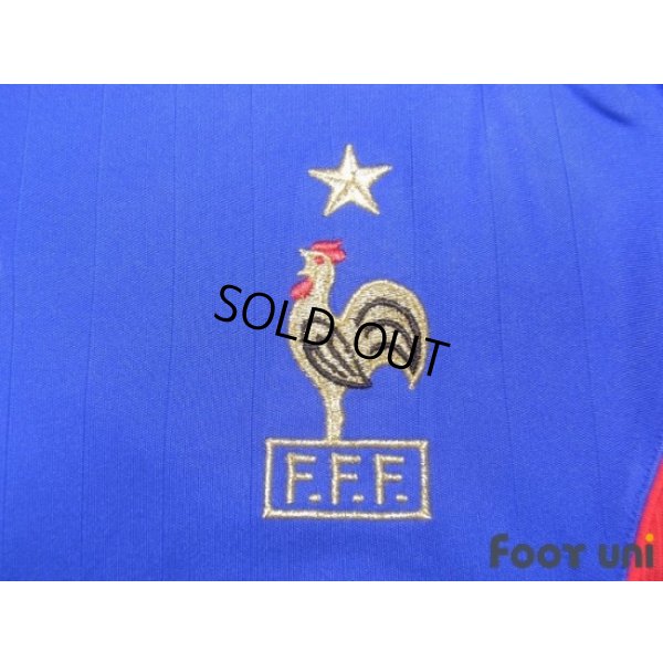 Photo6: France 2006 Home Long Sleeve Shirt #4 Vieira