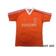 Photo1: Netherlands 1989 Home Shirt (1)