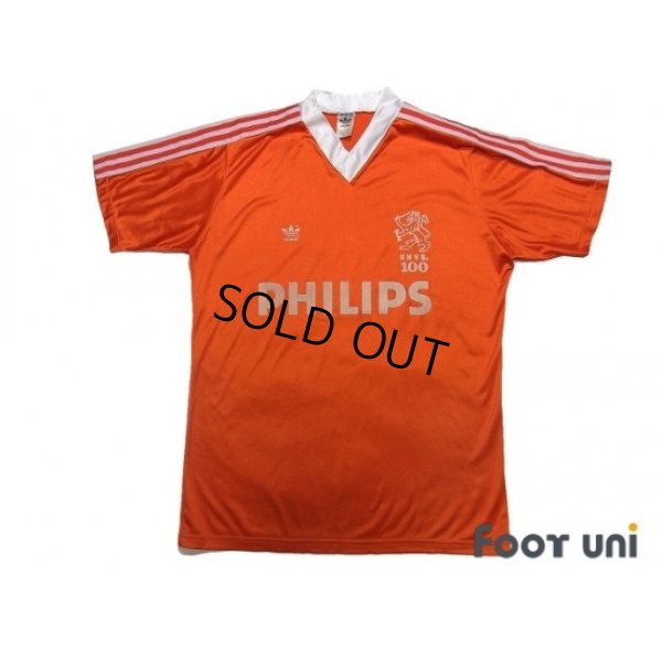 Photo1: Netherlands 1989 Home Shirt