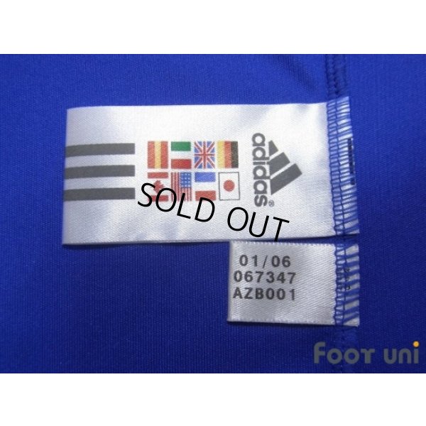 Photo8: France 2006 Home Long Sleeve Shirt #4 Vieira