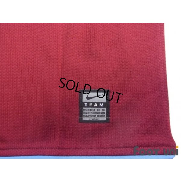 Photo8: Aston Villa 2008-2009 Home Authentic Long Sleeve Shirt