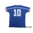 Photo2: France 1986 Home Reprint Shirt #10 (2)