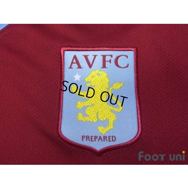 Photo5: Aston Villa 2008-2009 Home Authentic Long Sleeve Shirt