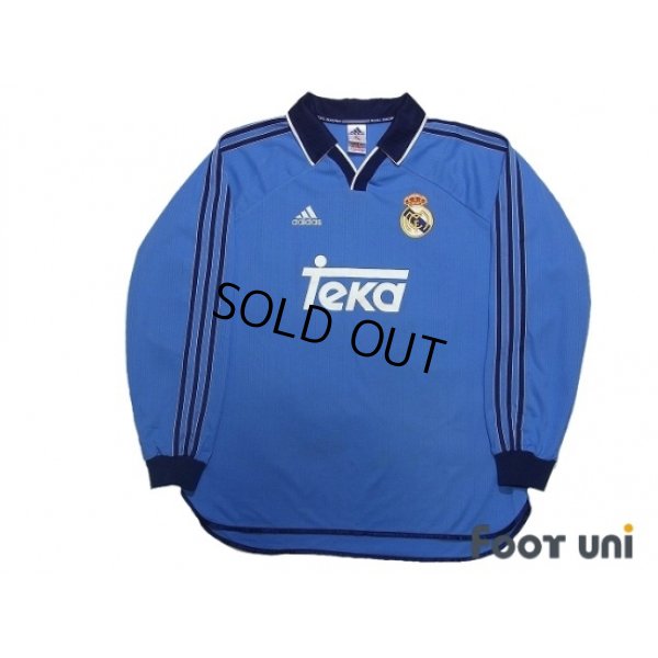 Photo1: Real Madrid 1999-2001 Away Authentic Long Sleeve Shirt