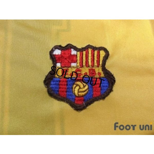 Photo6: FC Barcelona 1982-1987 Away Long Sleeve Shirt #19