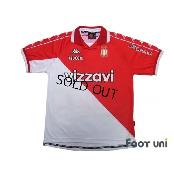 Photo1: AS Monaco 2000-2001 Home Shirt