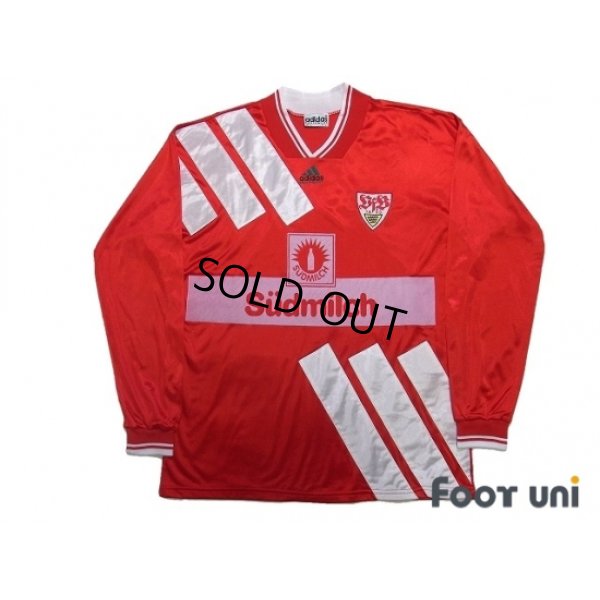 Photo1: VfB Stuttgart 1994-1995 Away Long Sleeve Shirt