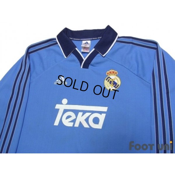 Photo3: Real Madrid 1999-2001 Away Authentic Long Sleeve Shirt