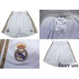 Photo8: Real Madrid 2019-2020 Home Authentic Shirts and shorts Set #26 Kubo Champions League Patch/Badge
