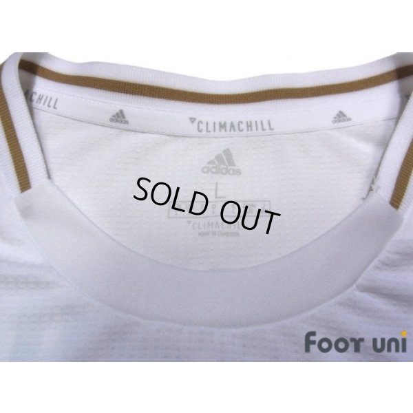 Photo5: Real Madrid 2019-2020 Home Authentic Shirts and shorts Set #26 Kubo Champions League Patch/Badge