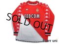 AS Monaco 1999-2000 Home Long Sleeve Shirt #11 Simone