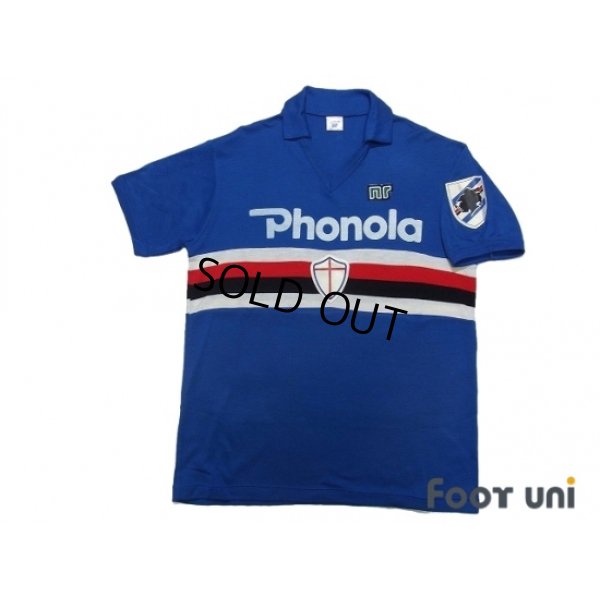 Photo1: Sampdoria 1983-1984 Home Shirt